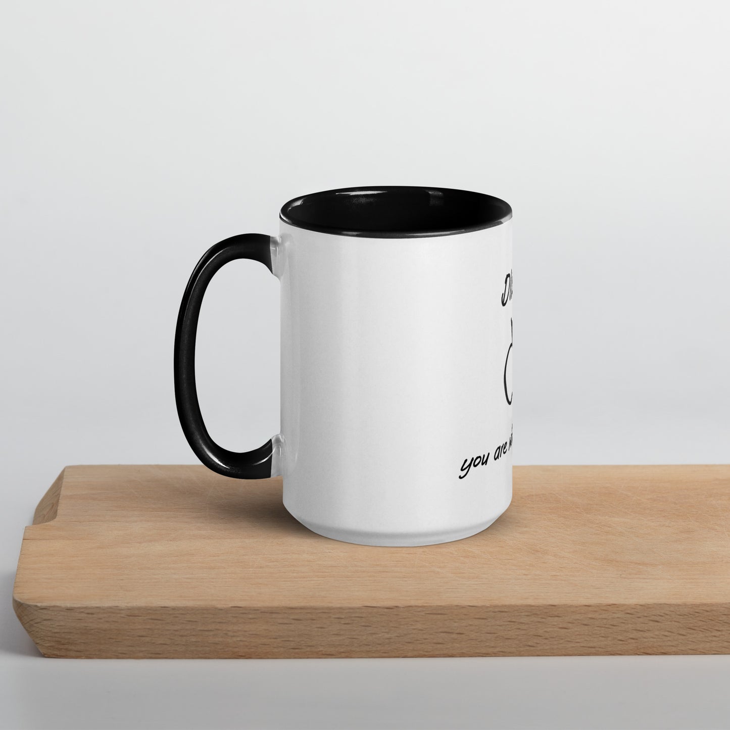 Diet mug with Color Inside