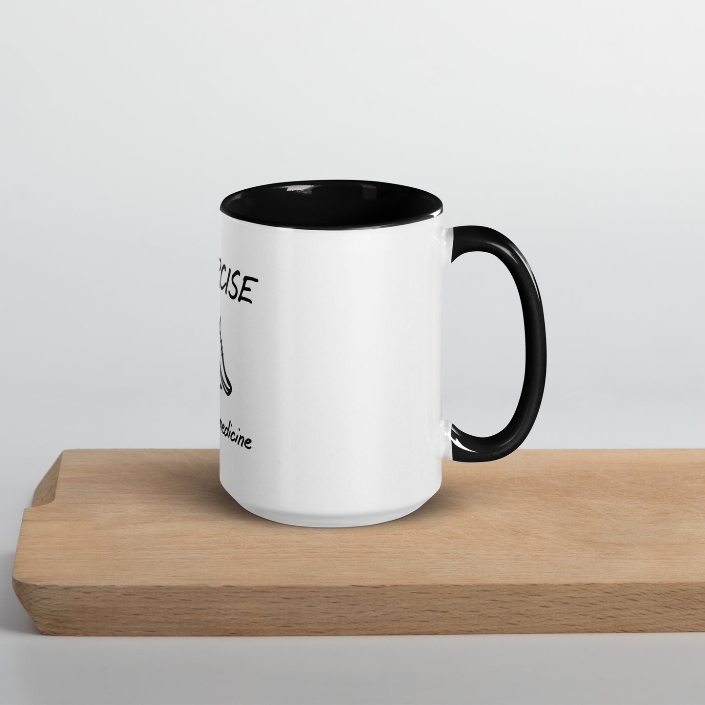 Exercise mug with Color Inside