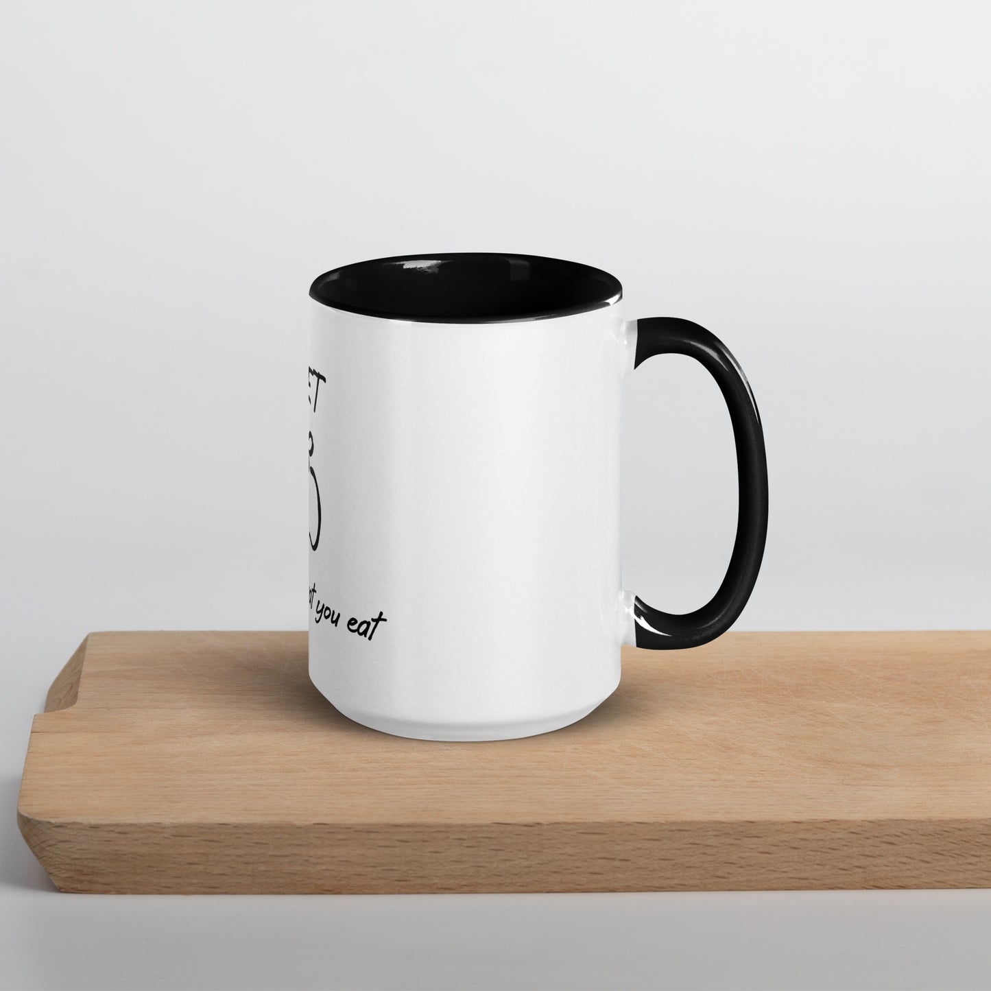 Diet mug with Color Inside