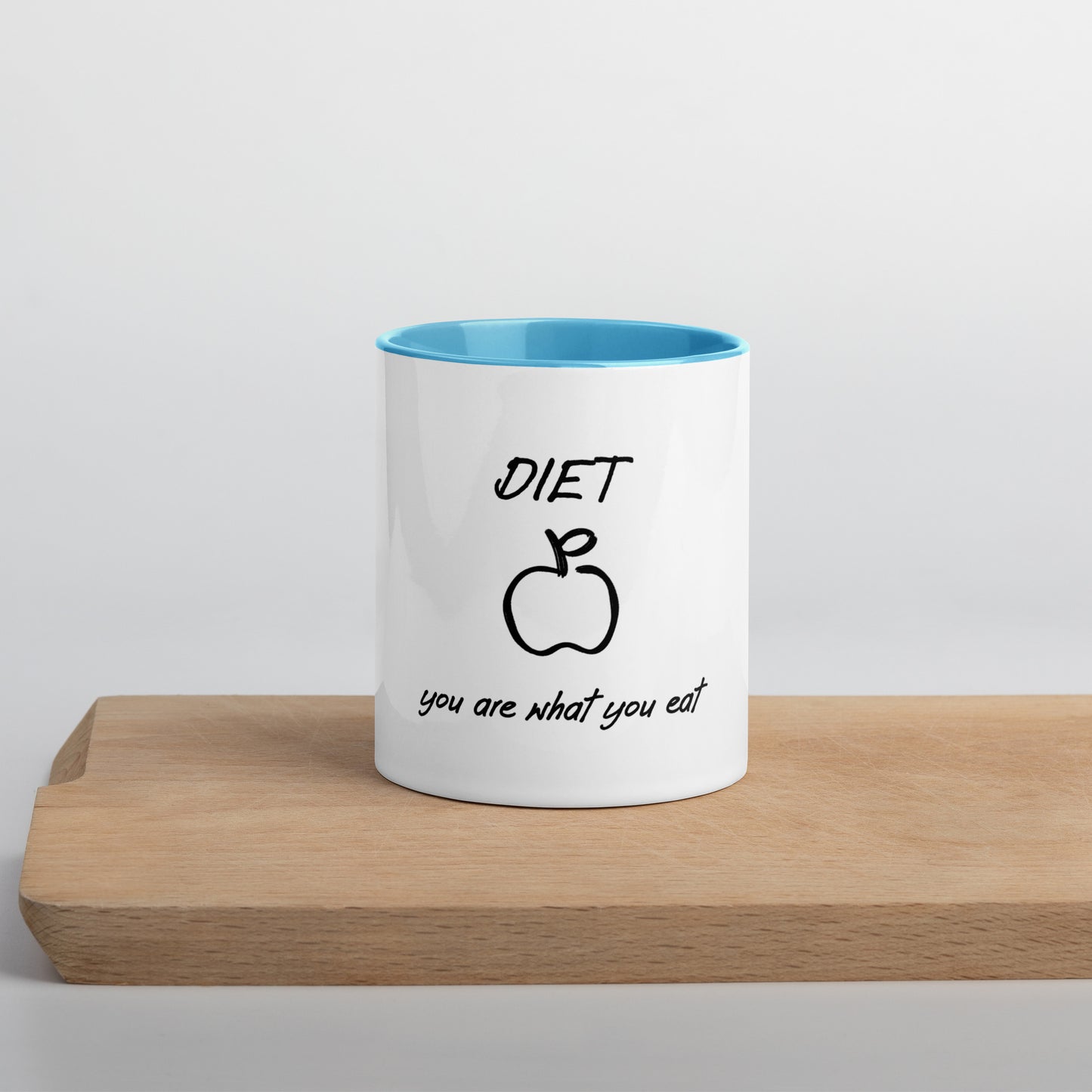 Diet mug with Color Inside
