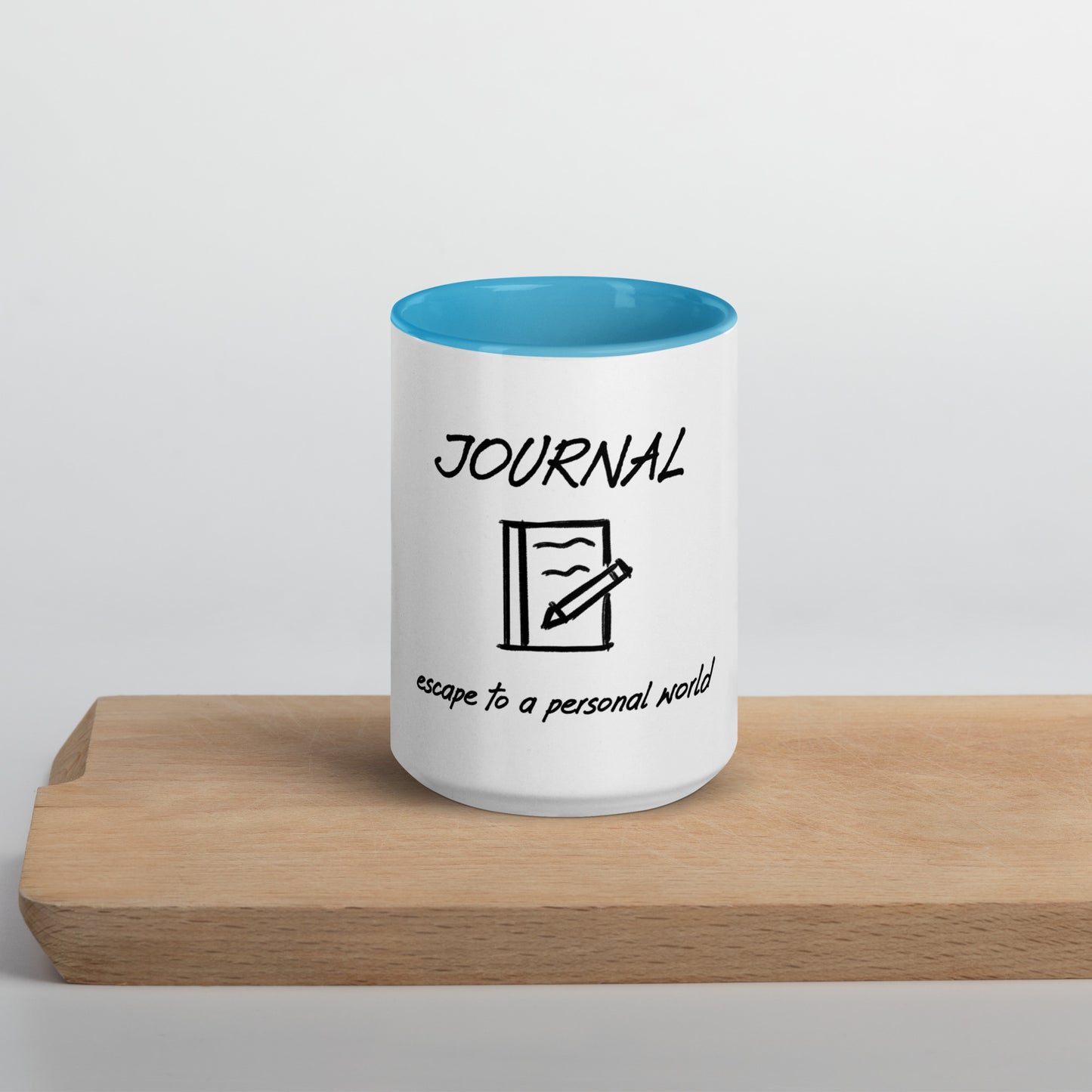 Journal mug with Color Inside