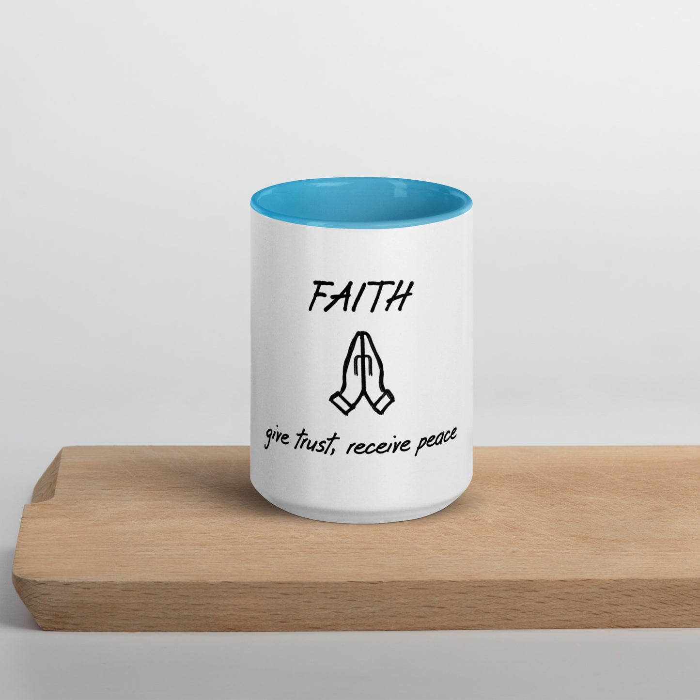 Faith mug with Color Inside