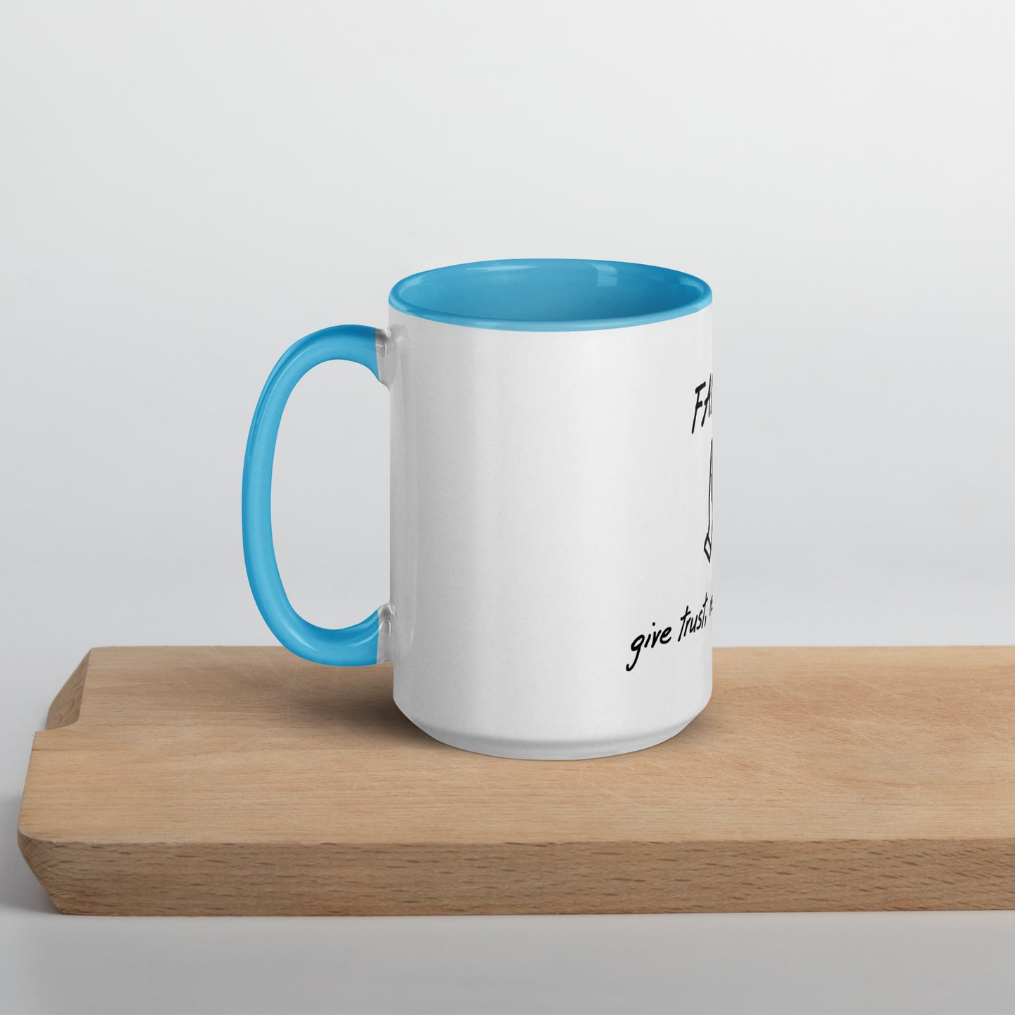 Faith mug with Color Inside