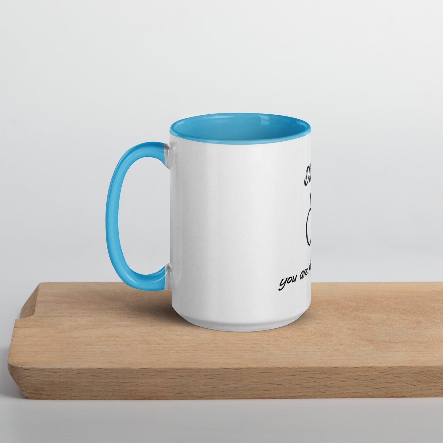 Diet mug with Color Inside