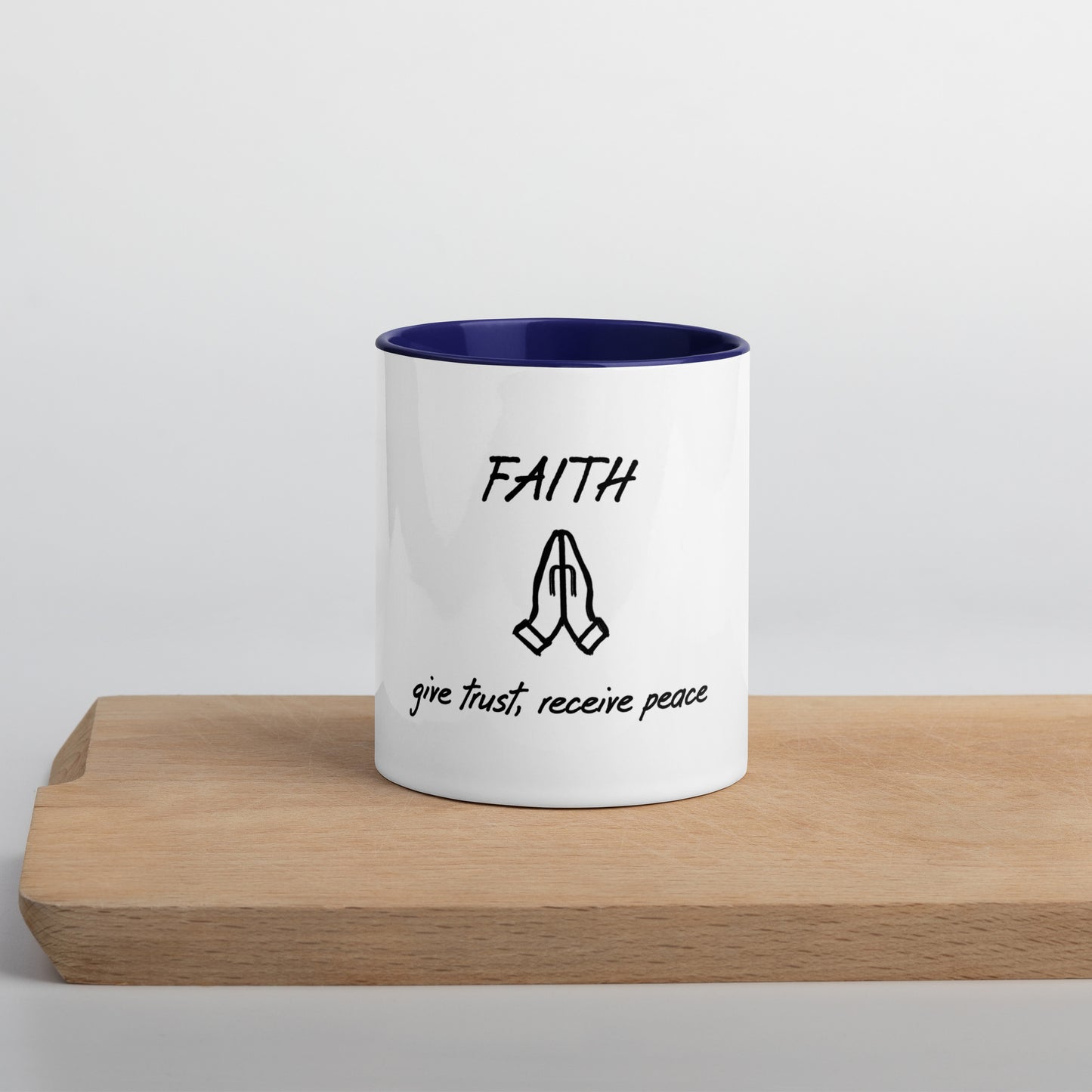 Faith mug with Color Inside