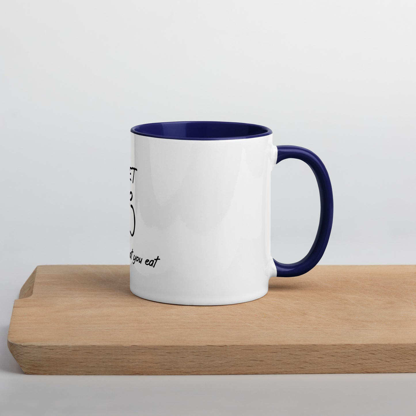 Diet mug with Color Inside