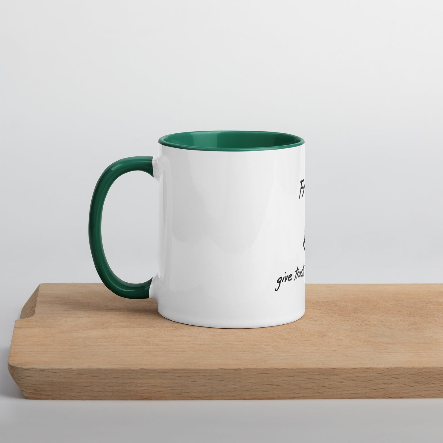 Faith mug with Color Inside
