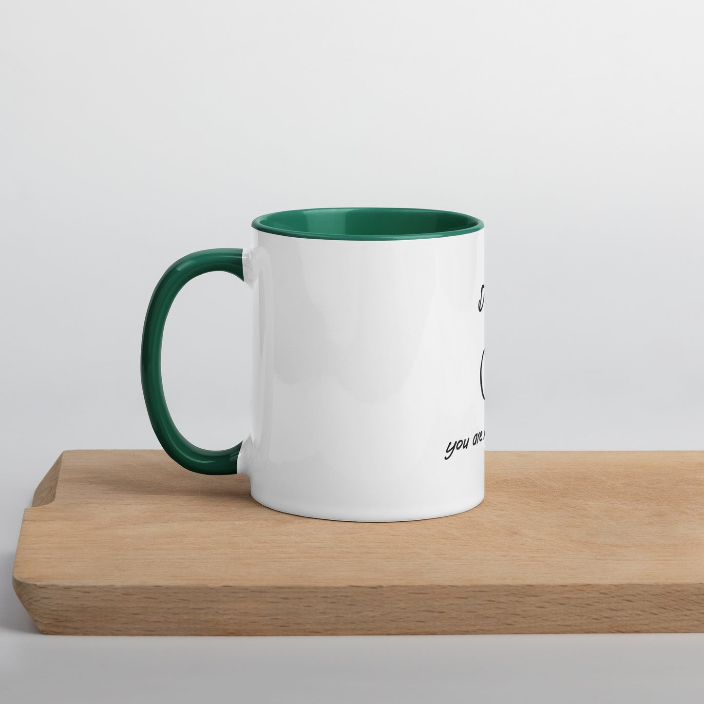 Diet mug with Color Inside