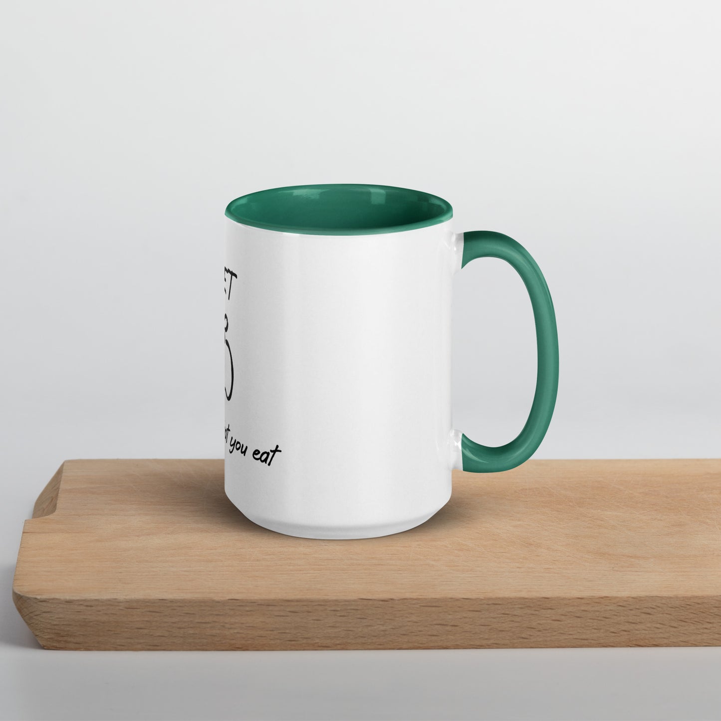 Diet mug with Color Inside