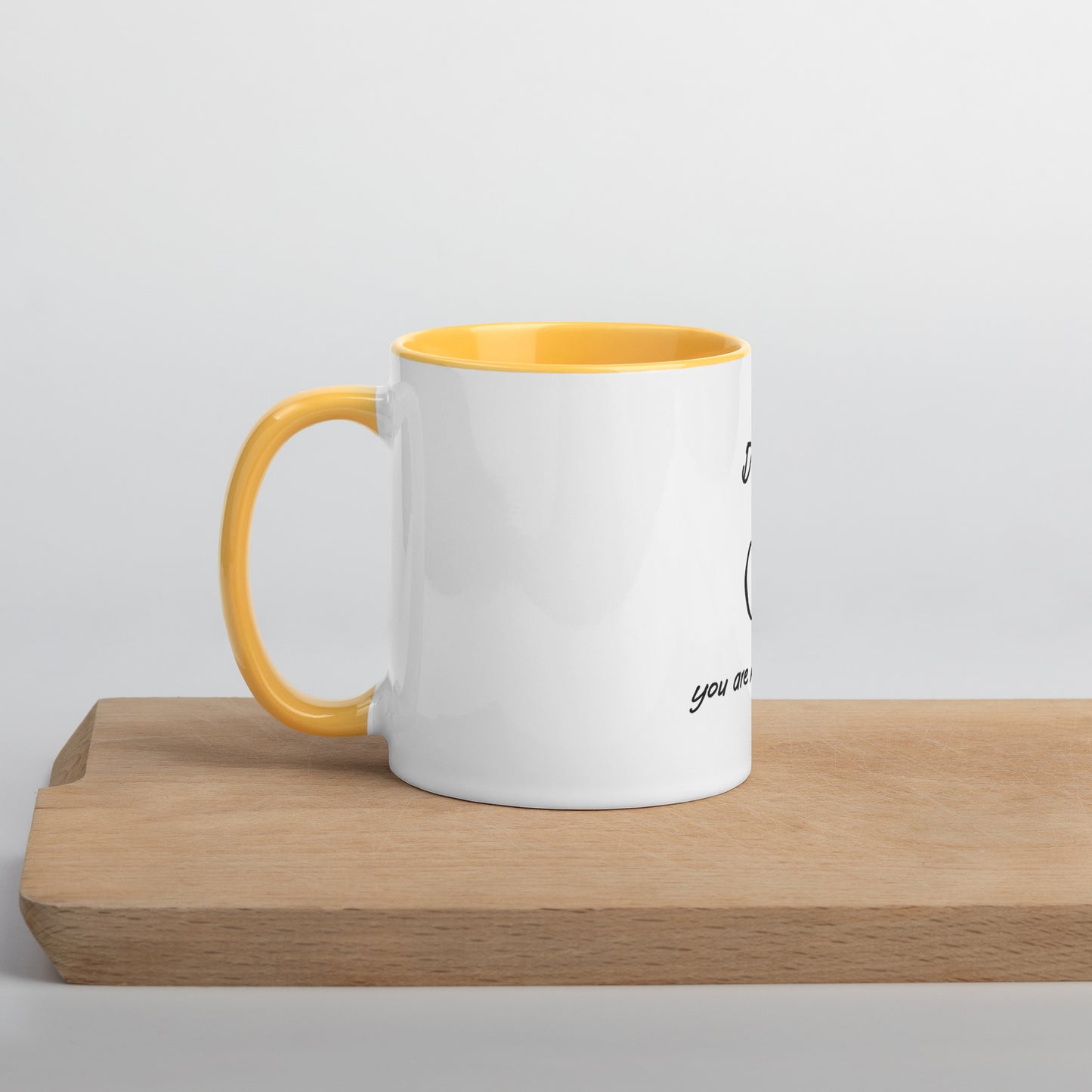 Diet mug with Color Inside