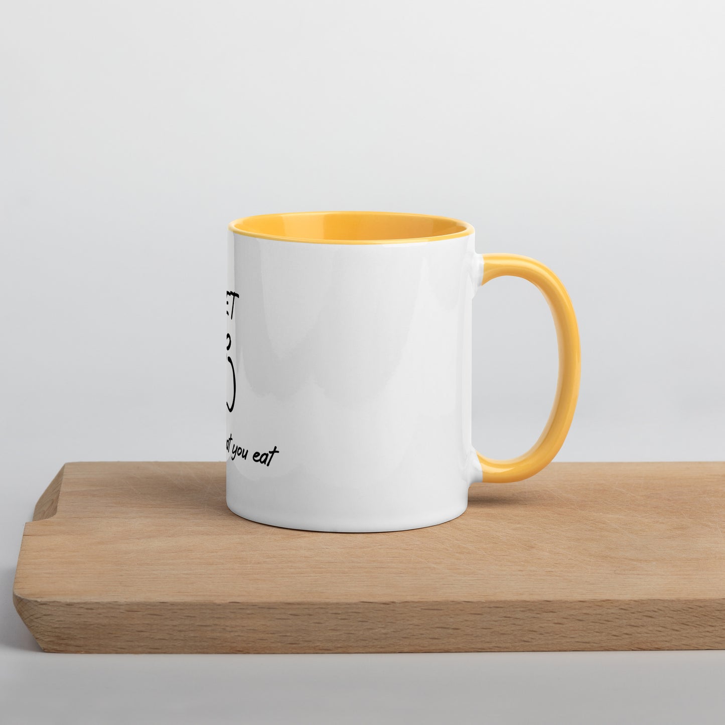 Diet mug with Color Inside