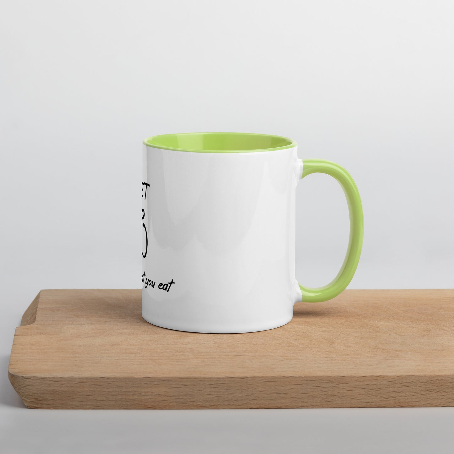 Diet mug with Color Inside