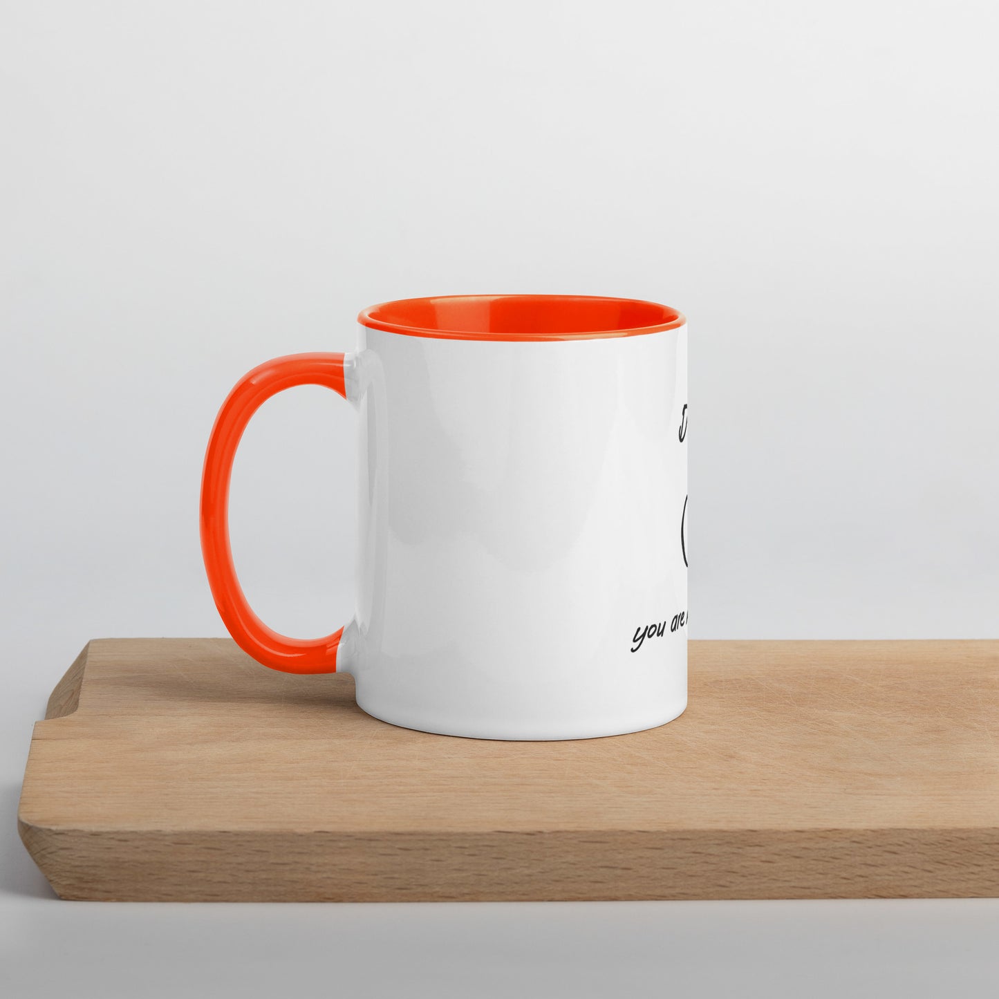 Diet mug with Color Inside