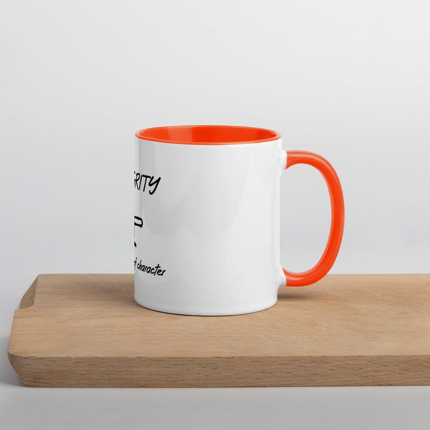 Integrity mug with Color Inside