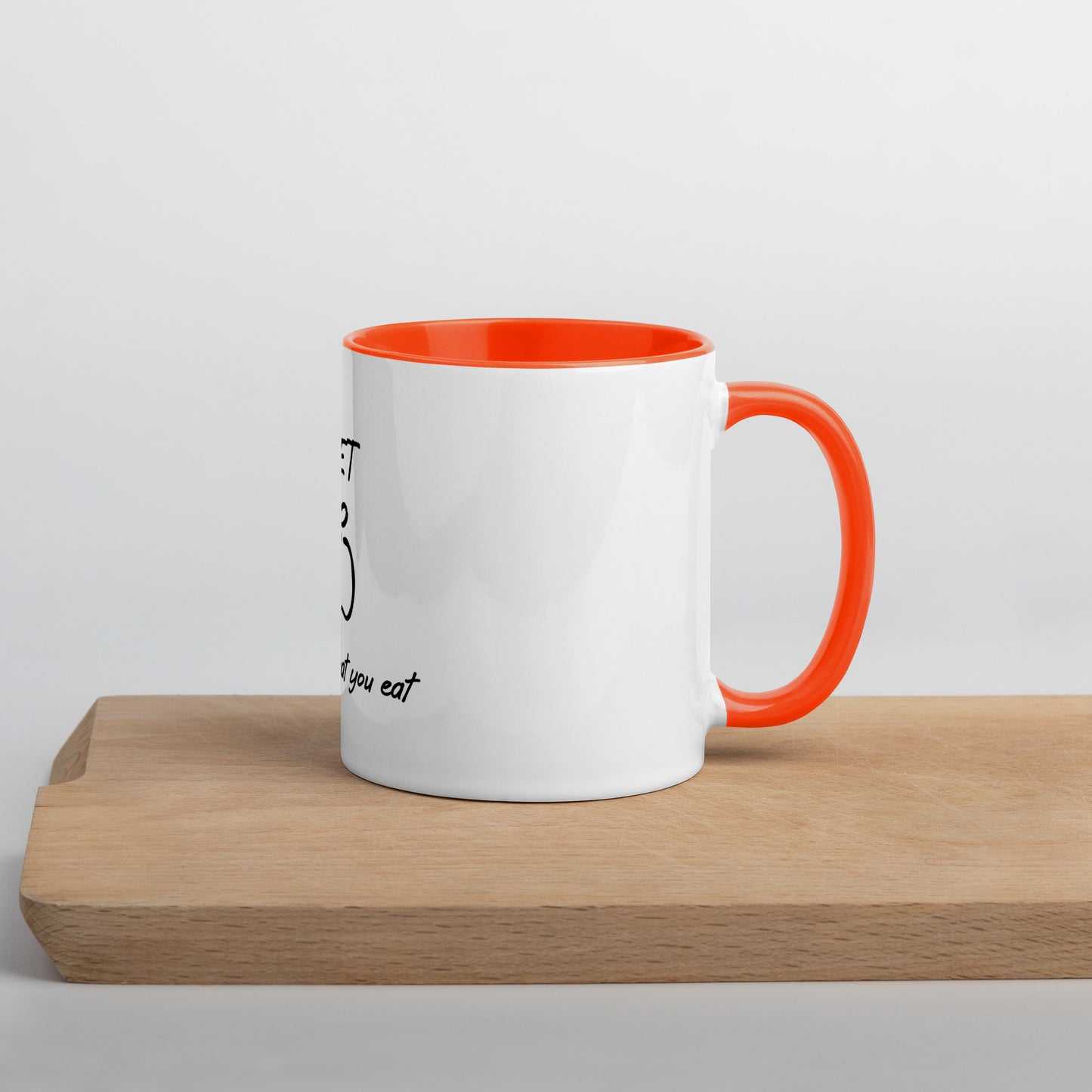 Diet mug with Color Inside