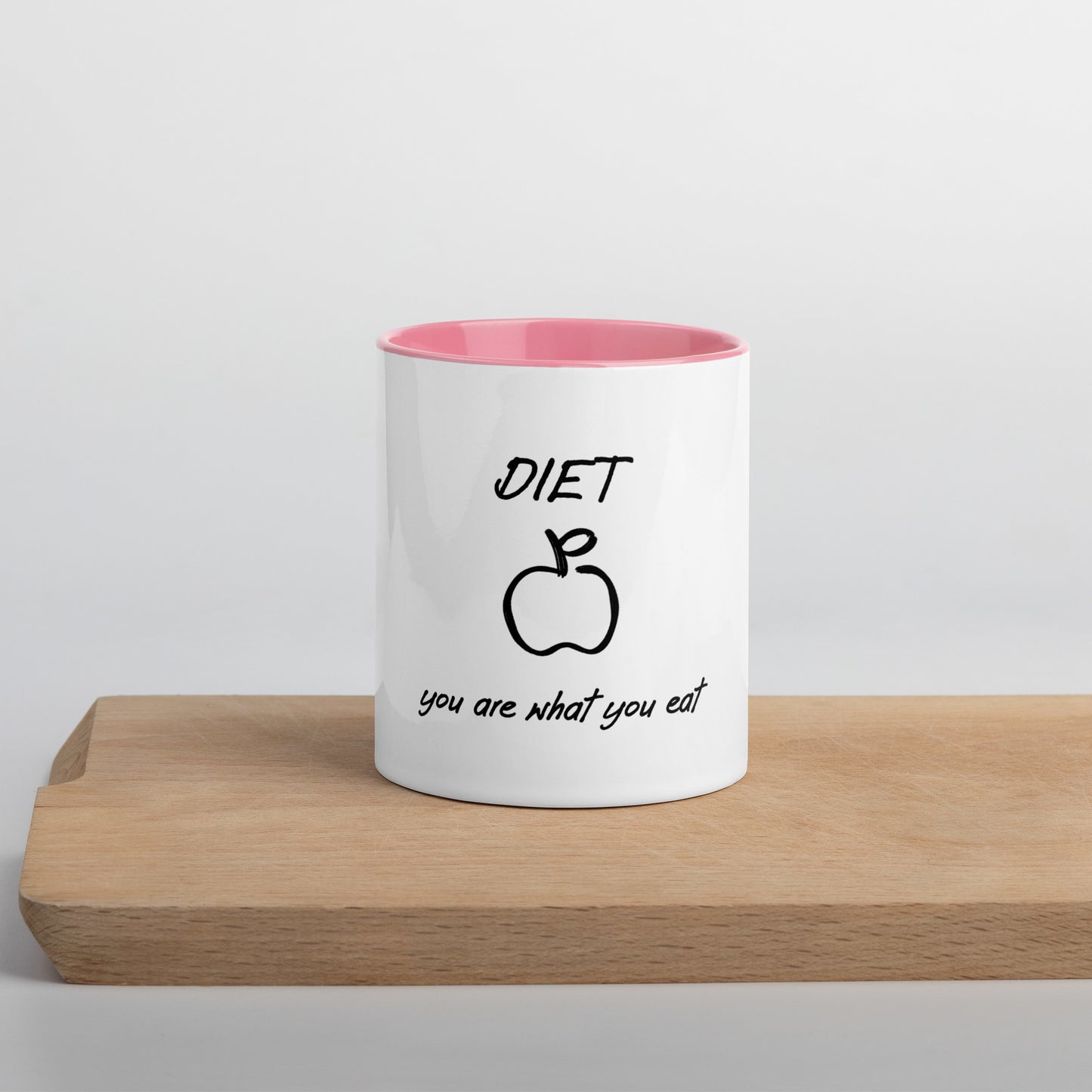 Diet mug with Color Inside
