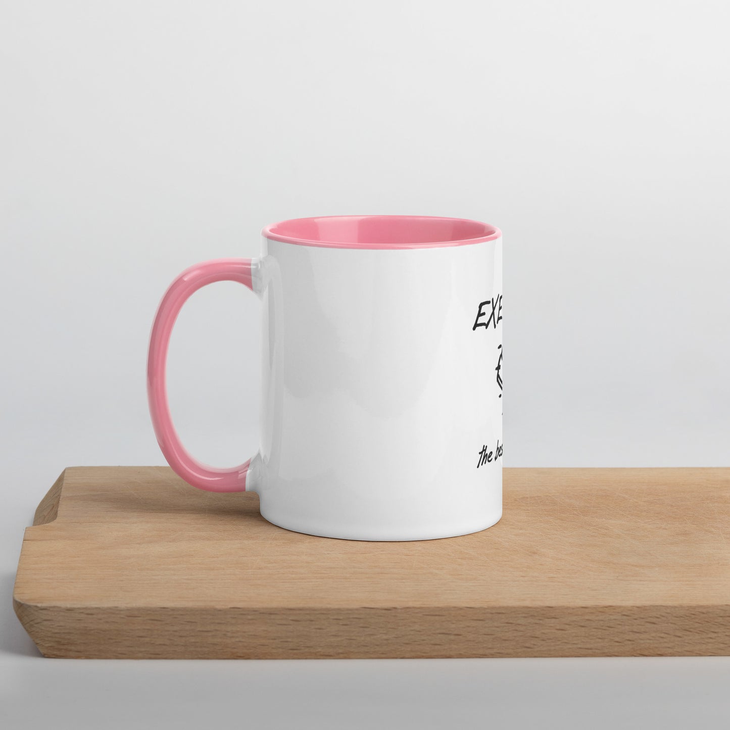 Exercise mug with Color Inside