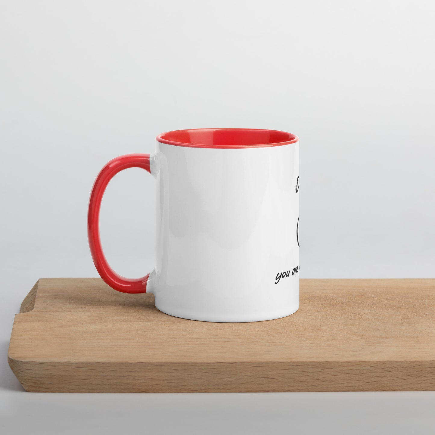 Diet mug with Color Inside
