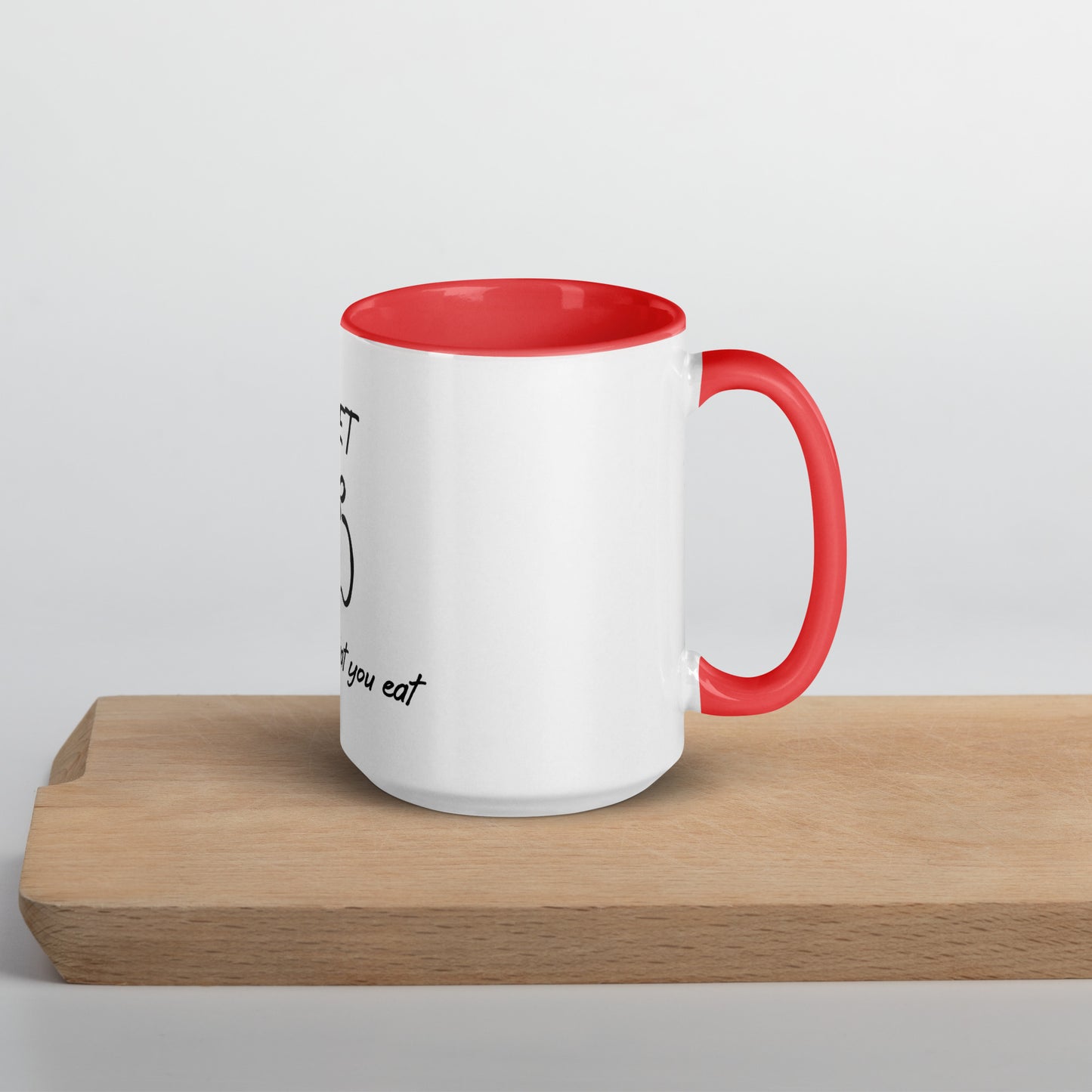 Diet mug with Color Inside