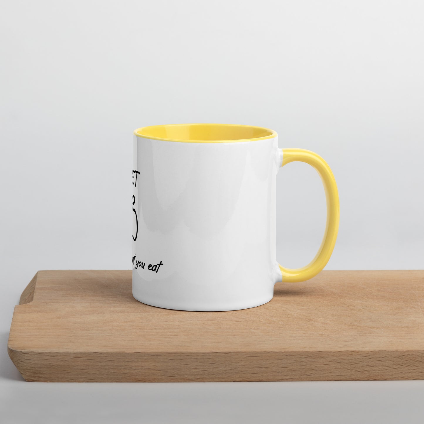 Diet mug with Color Inside