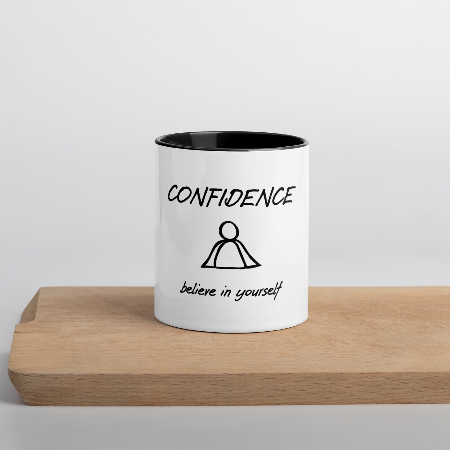 Confidence mug with Color Inside