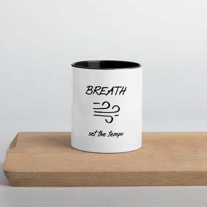 Breath mug with Color Inside