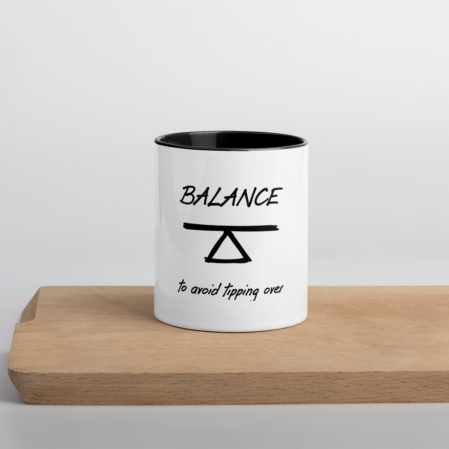 Balance mug with Color Inside