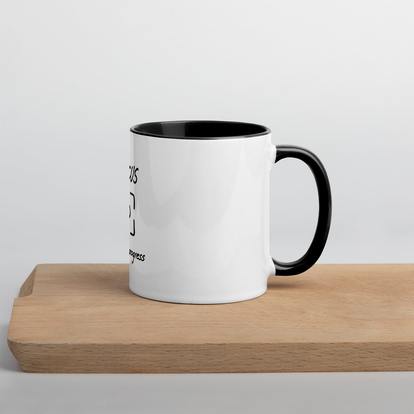 Focus mug with Color Inside