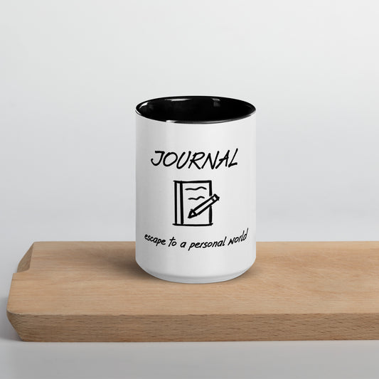 Journal mug with Color Inside