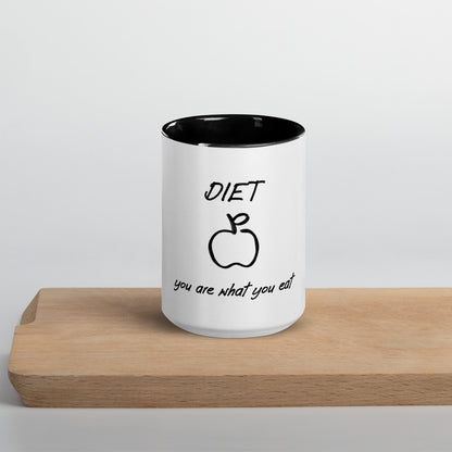 Diet mug with Color Inside