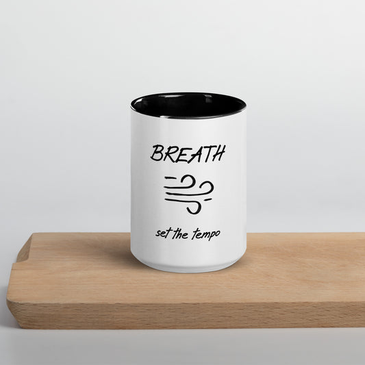 Breath mug with Color Inside