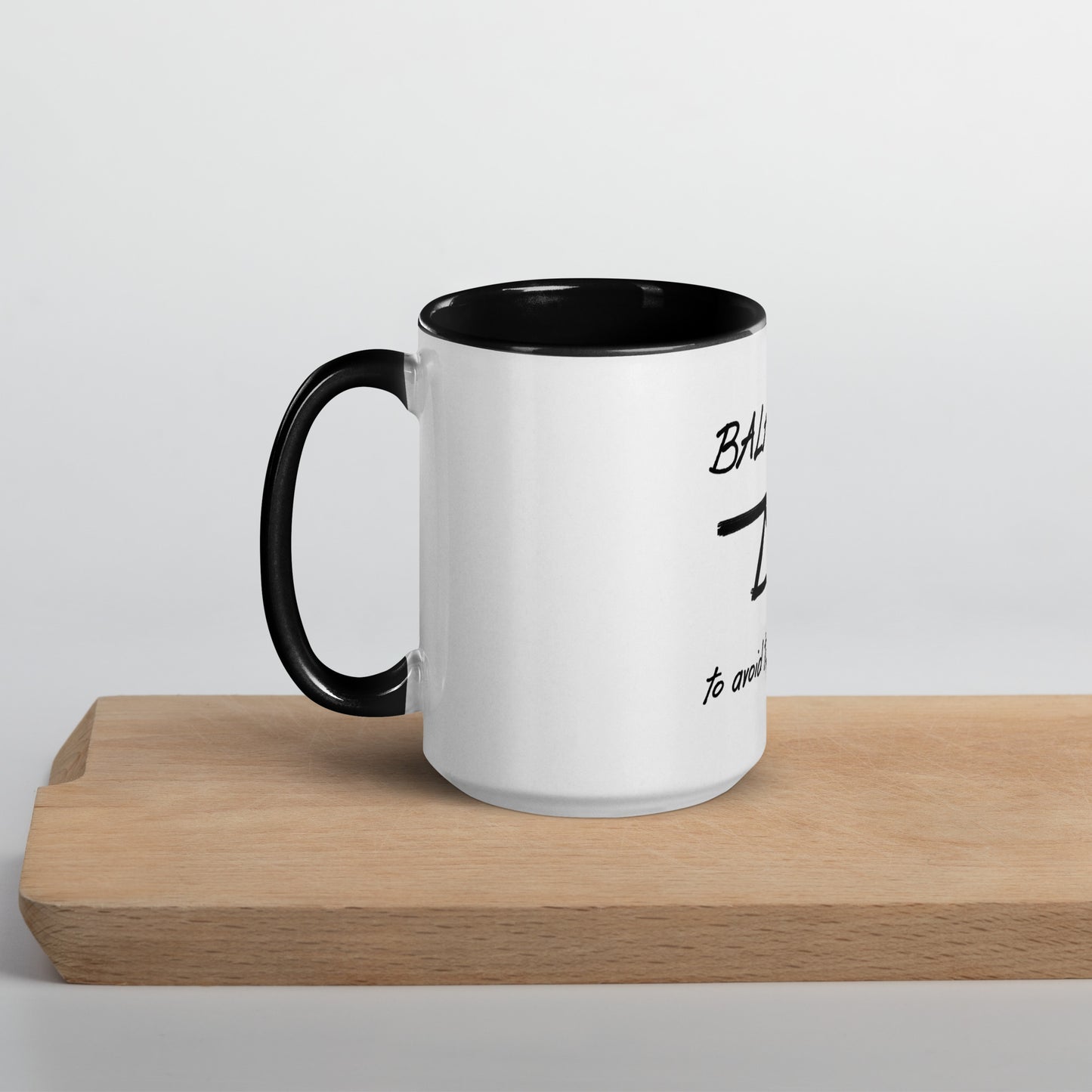Balance mug with Color Inside