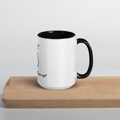 Diet mug with Color Inside