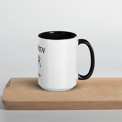 Children mug with Color Inside