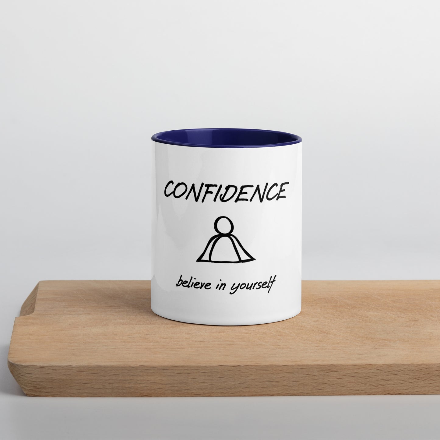 Confidence mug with Color Inside