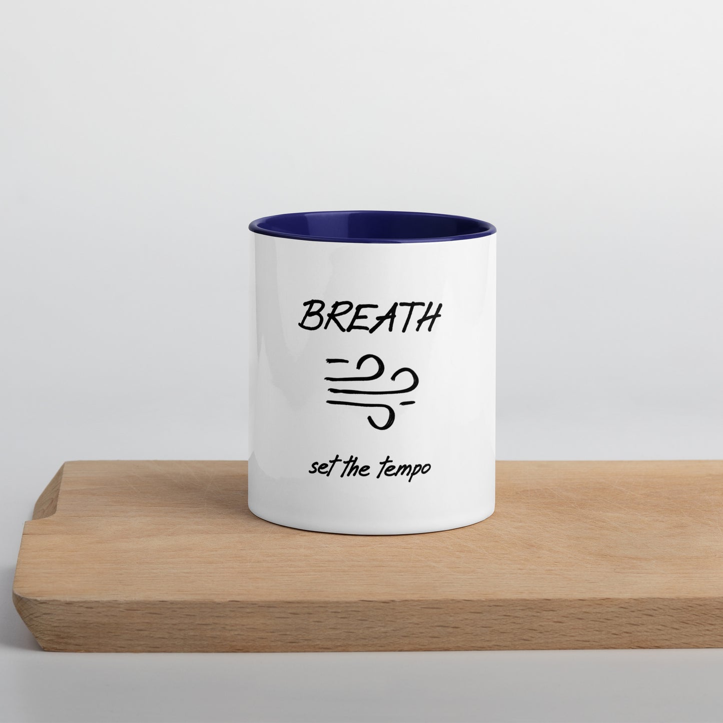 Breath mug with Color Inside