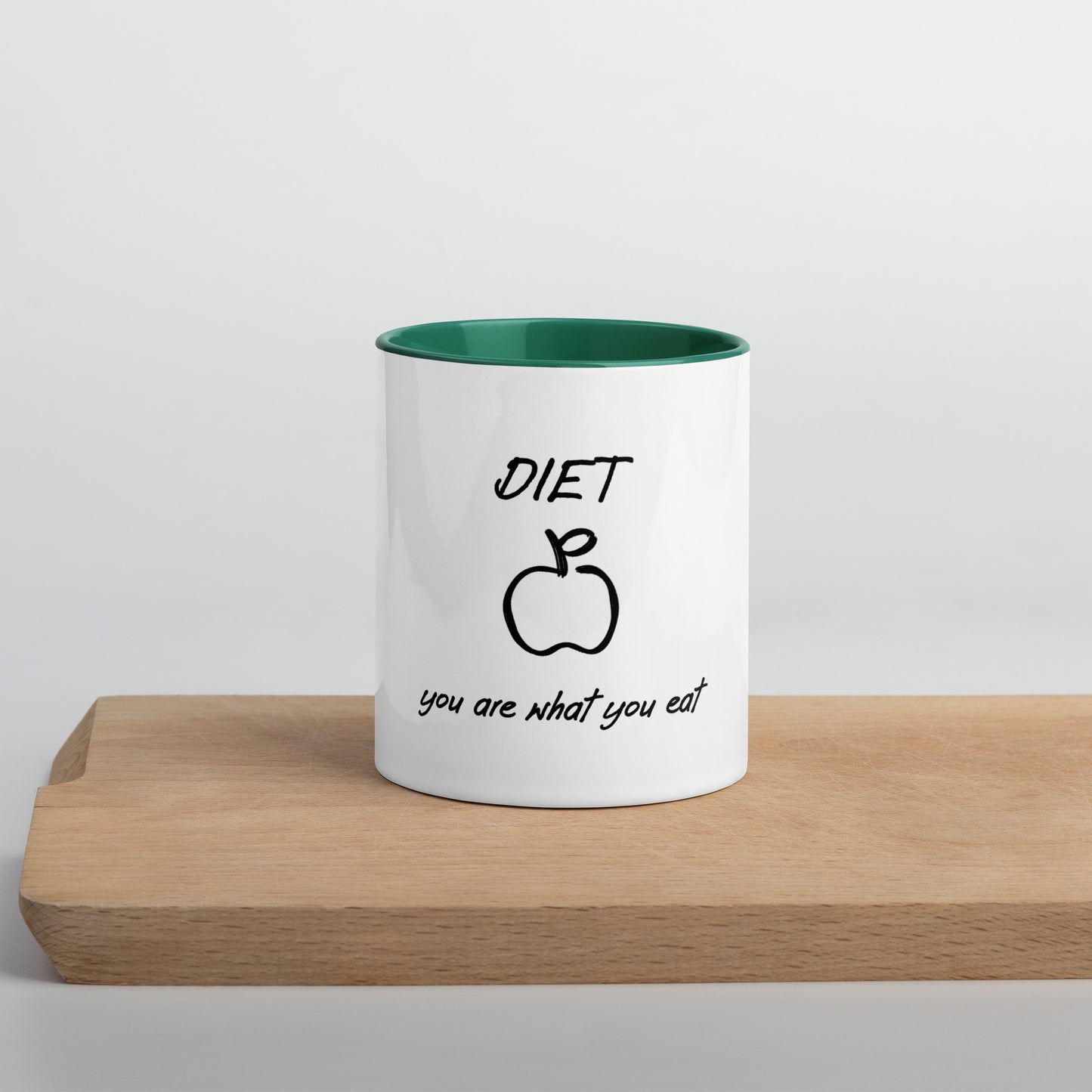 Diet mug with Color Inside