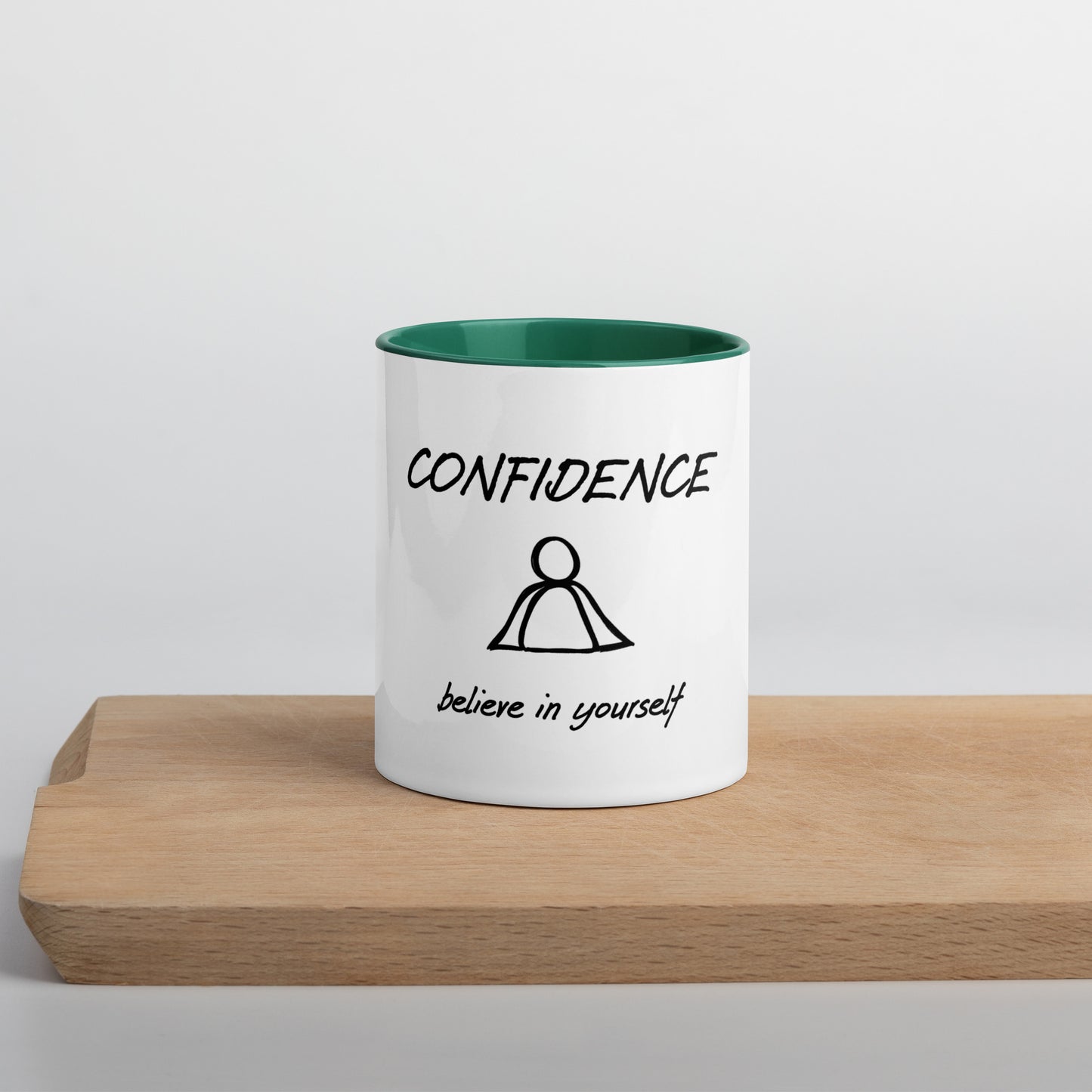 Confidence mug with Color Inside
