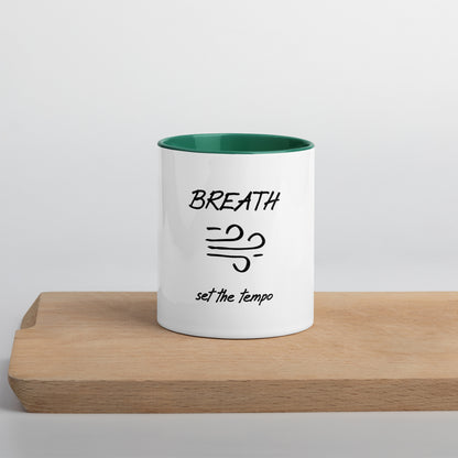 Breath mug with Color Inside