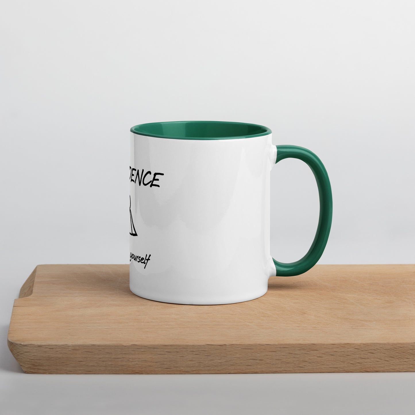 Confidence mug with Color Inside