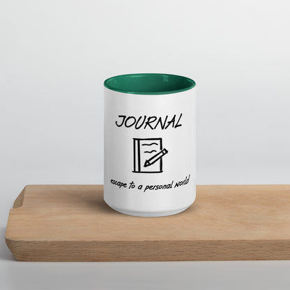 Journal mug with Color Inside