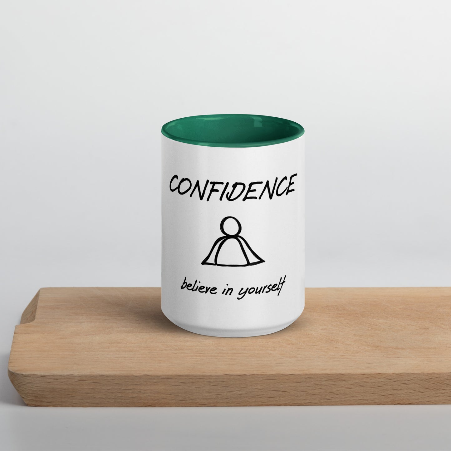 Confidence mug with Color Inside