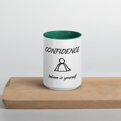 Confidence mug with Color Inside