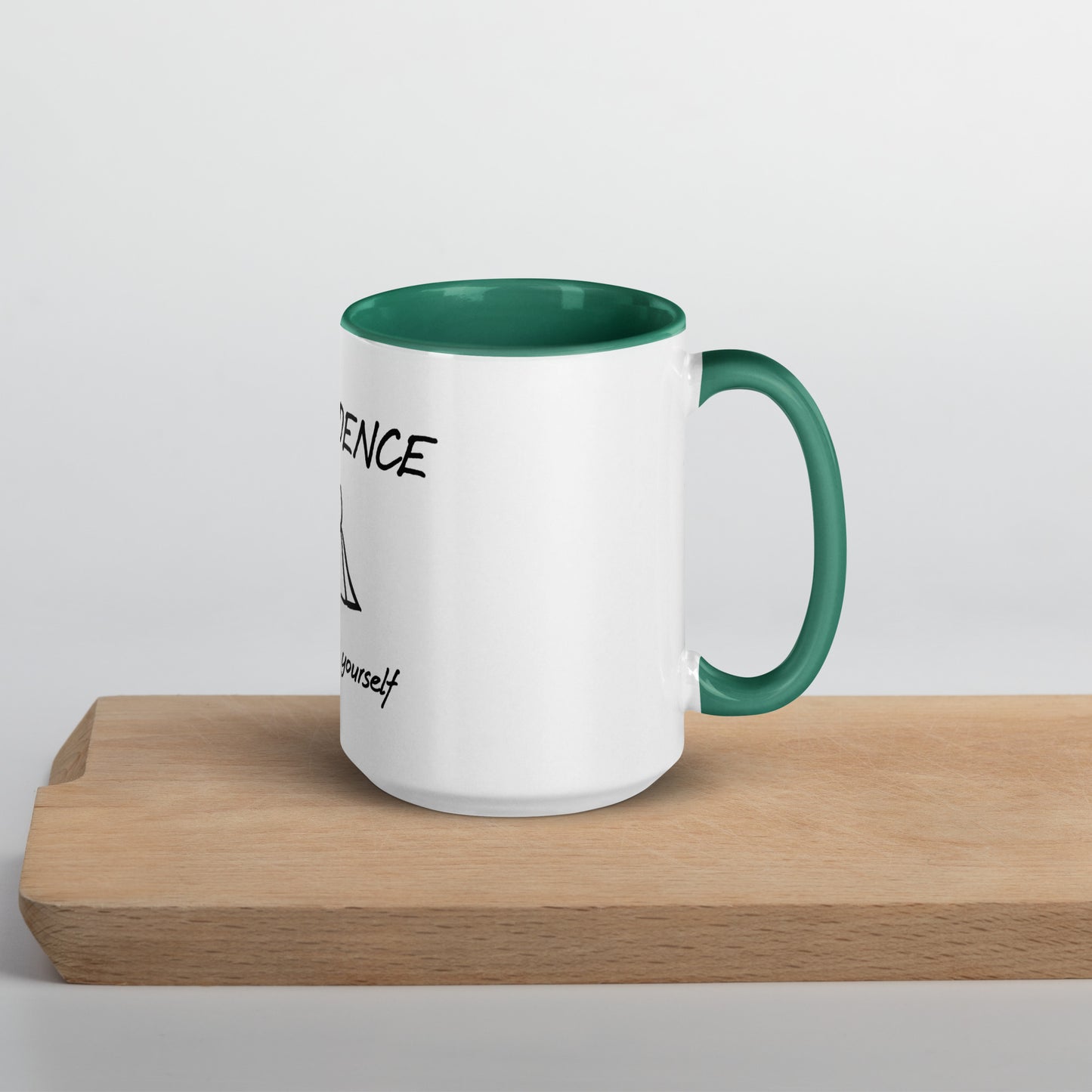 Confidence mug with Color Inside