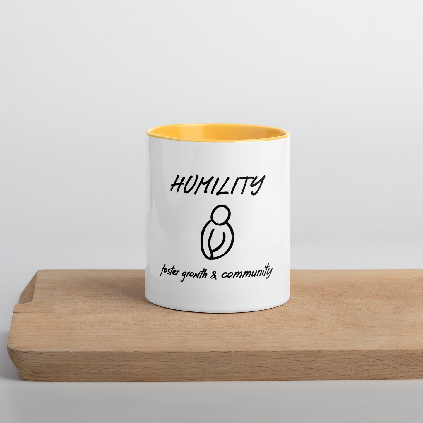 Humility mug with Color Inside