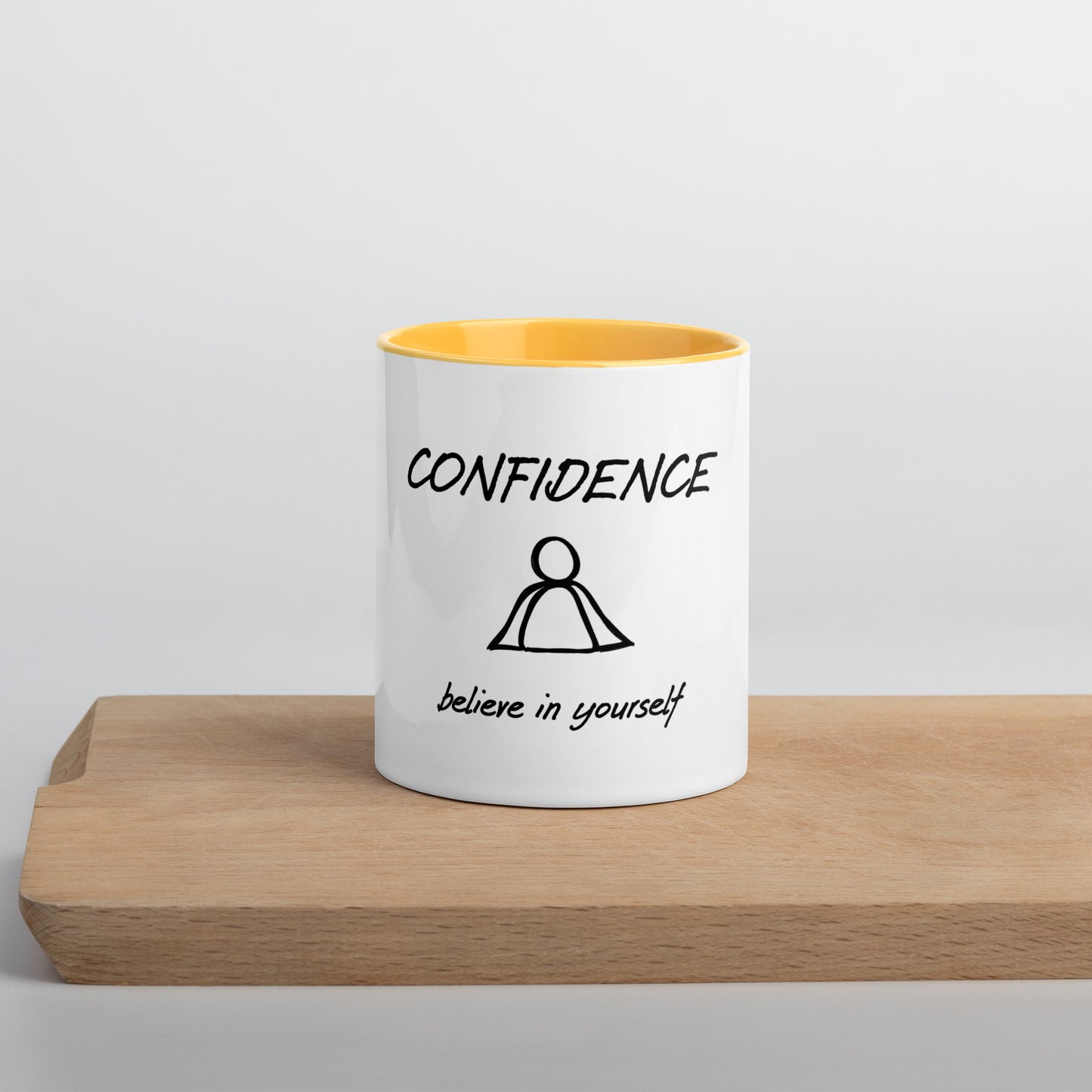 Confidence mug with Color Inside