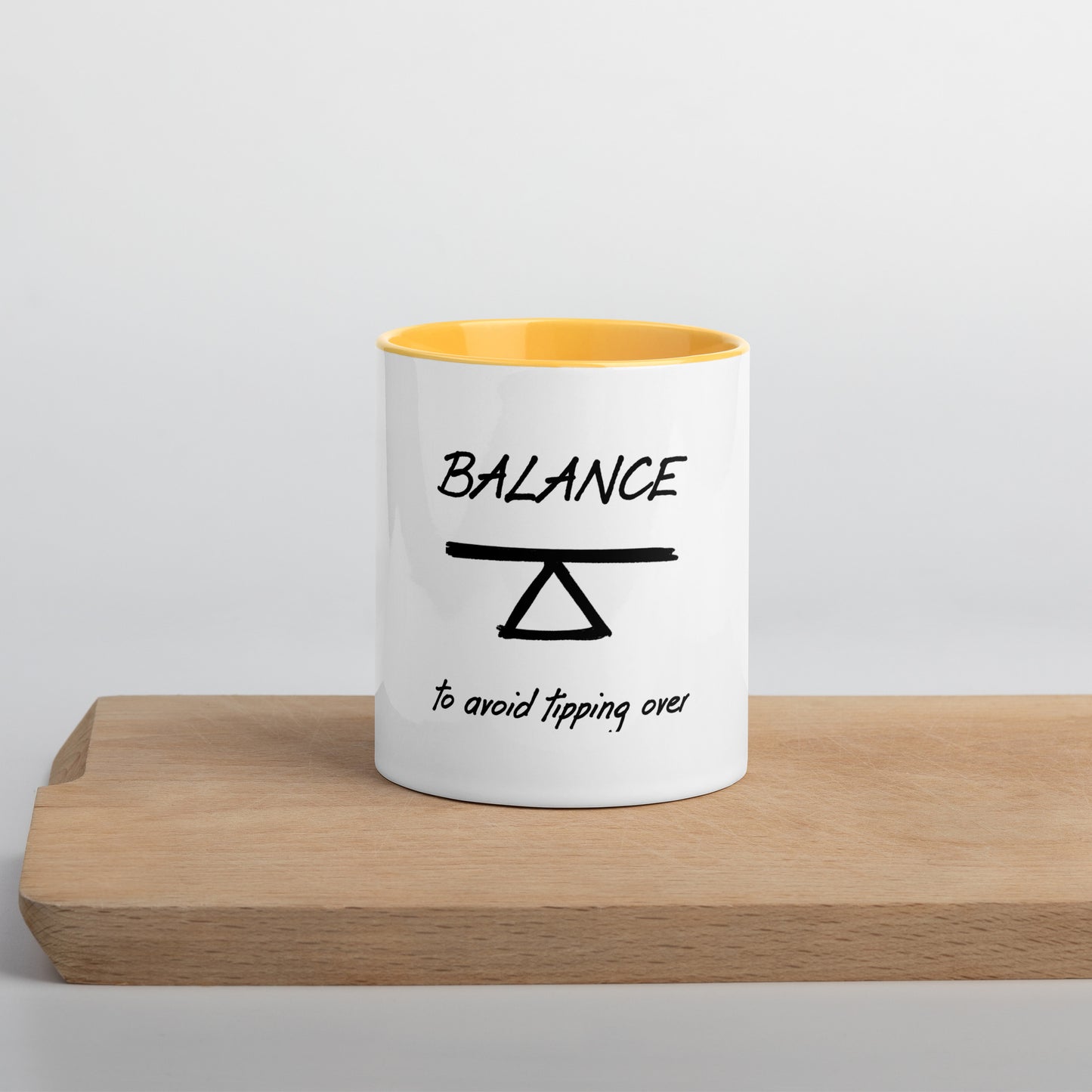 Balance mug with Color Inside