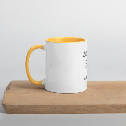 Breath mug with Color Inside