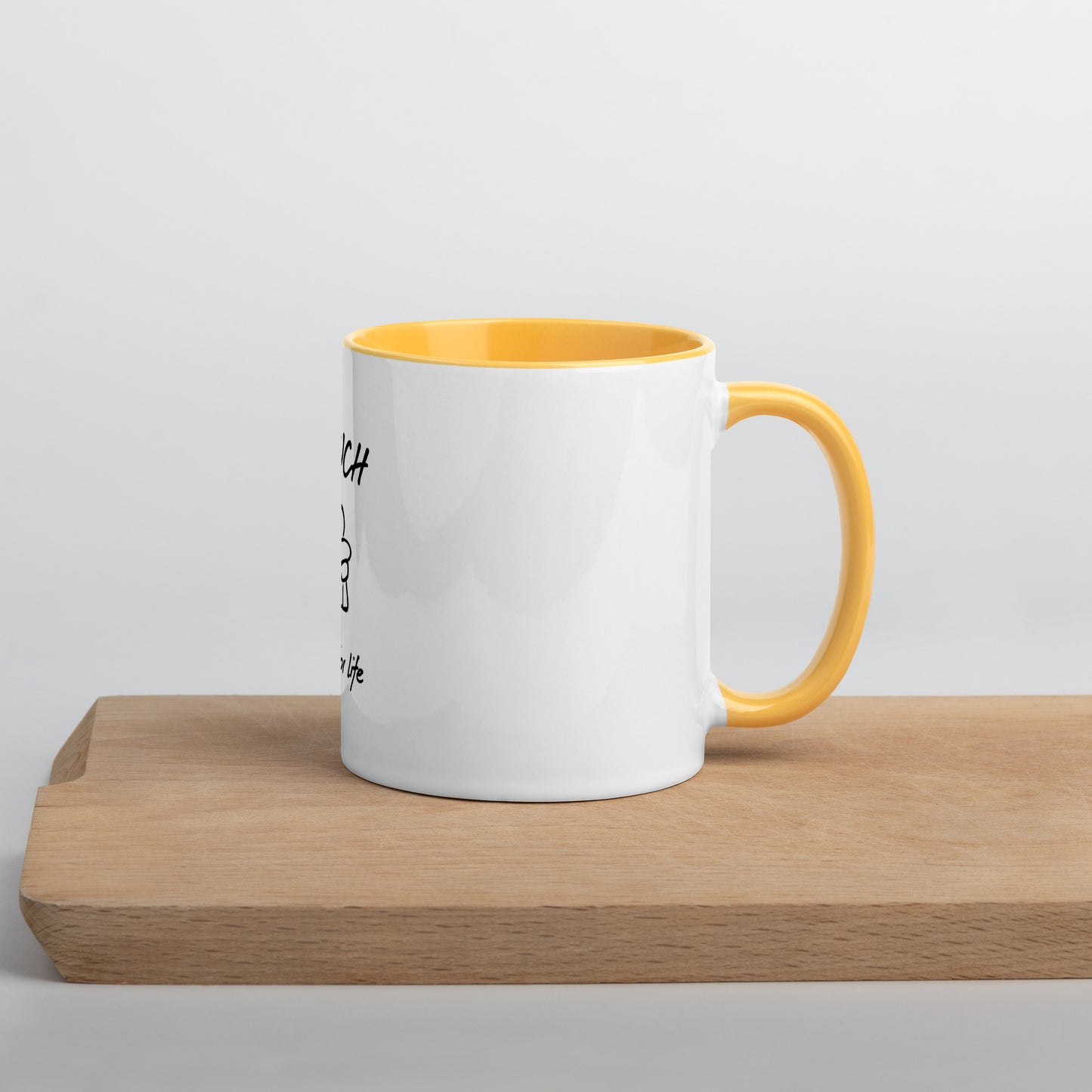 Touch mug with Color Inside