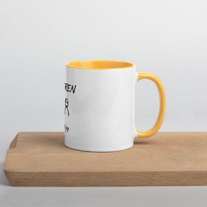 Children mug with Color Inside
